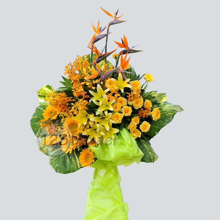 Kệ Hoa Chúc Mừng CM0015