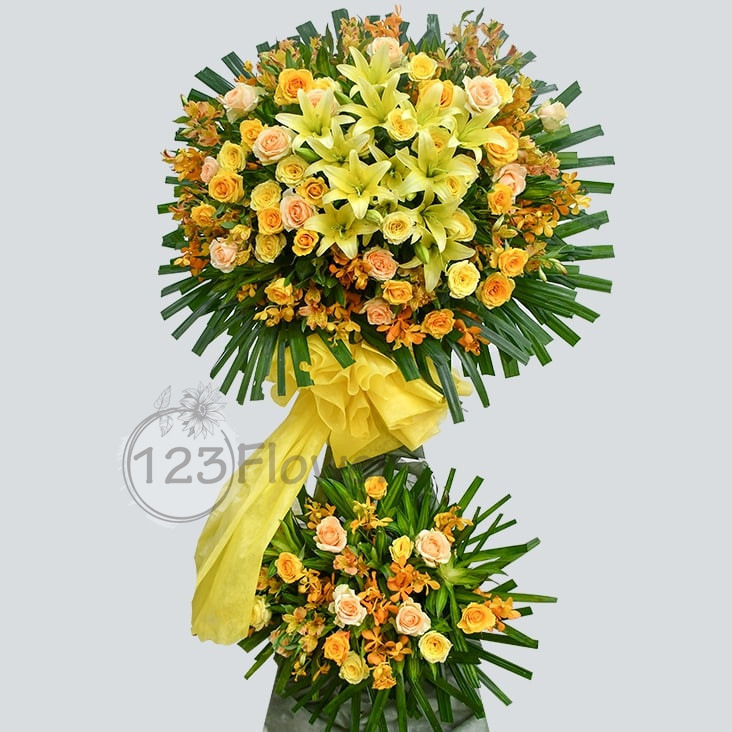 Kệ Hoa Chúc Mừng CM0061