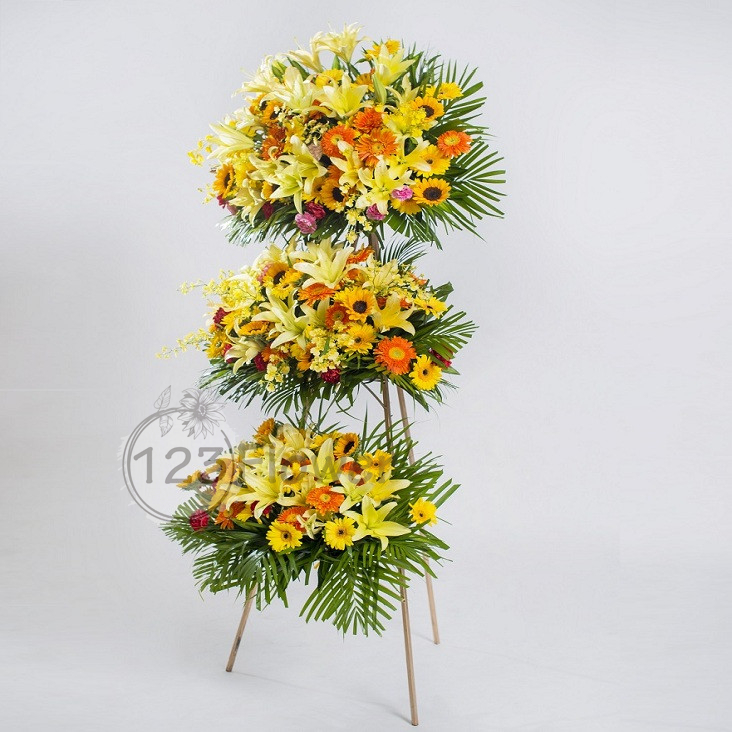 Kệ Hoa Chúc Mừng CM0096